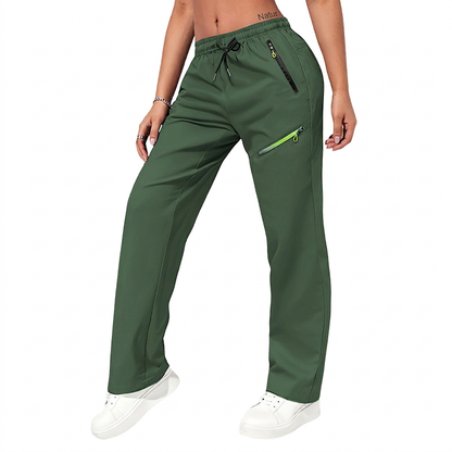 🔥LETZTER TAG 50% RABATT!!🔥Damen Straight-Leg Cargohose – Elastischer Bund, 6 Taschen Freizeithose für Arbeit, Reisen & Alltag 👖✨