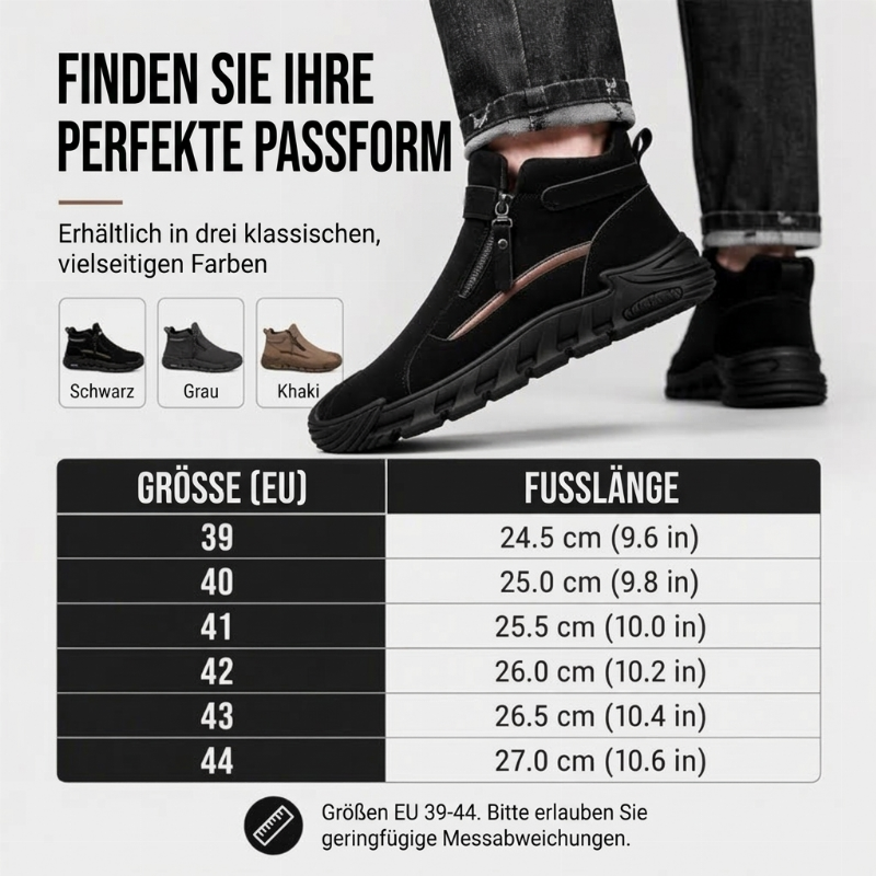 📢📢50%Rabatt!!!🎉✨Outdoor-Freizeitschuhe für Herren, mittlere Schafthöhe