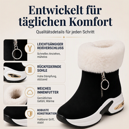 🌨️ Warm & sicher – Rutschfeste Schneestiefel für Damen – Bequemer Sitz, robustes Design & vielseitig kombinierbar