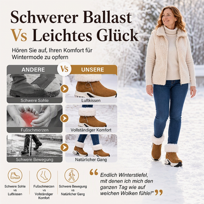 🌨️ Warm & sicher – Rutschfeste Schneestiefel für Damen – Bequemer Sitz, robustes Design & vielseitig kombinierbar