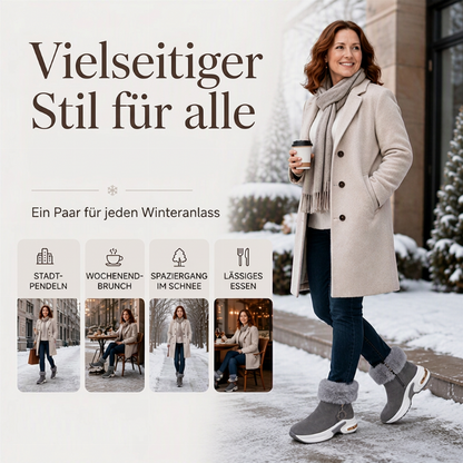 🌨️ Warm & sicher – Rutschfeste Schneestiefel für Damen – Bequemer Sitz, robustes Design & vielseitig kombinierbar