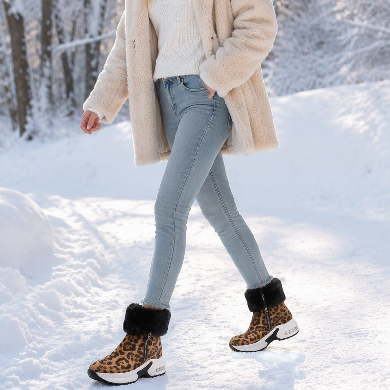 🌨️ Warm & sicher – Rutschfeste Schneestiefel für Damen – Bequemer Sitz, robustes Design & vielseitig kombinierbar