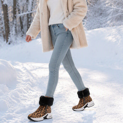 🌨️ Warm & sicher – Rutschfeste Schneestiefel für Damen – Bequemer Sitz, robustes Design & vielseitig kombinierbar