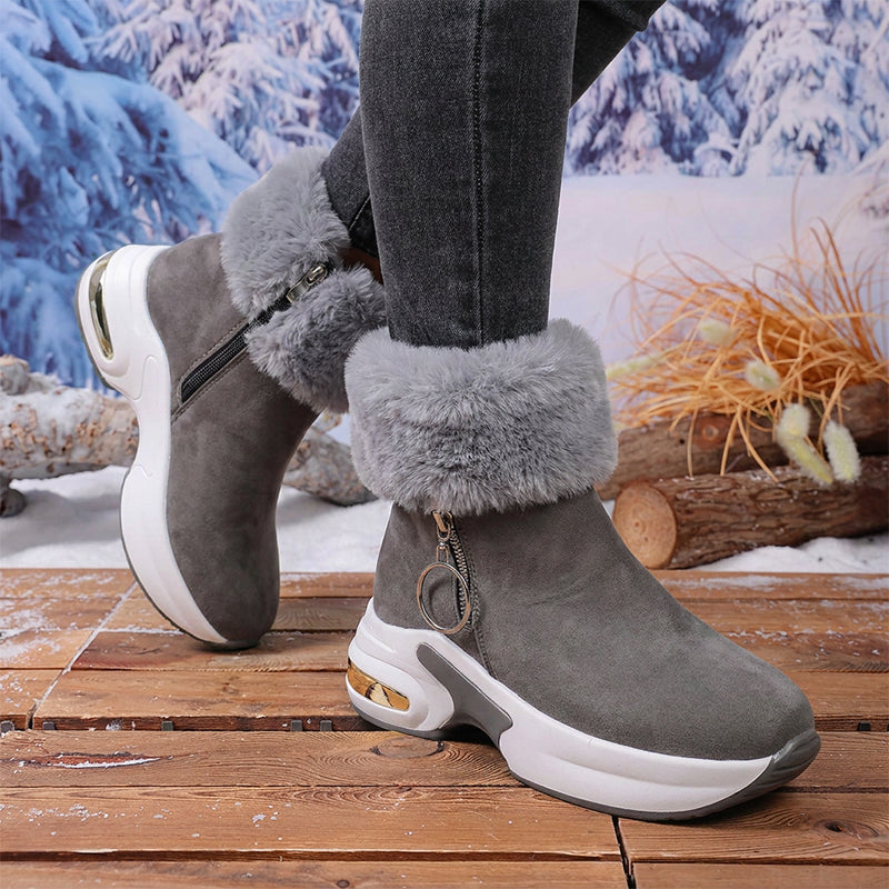 🌨️ Warm & sicher – Rutschfeste Schneestiefel für Damen – Bequemer Sitz, robustes Design & vielseitig kombinierbar