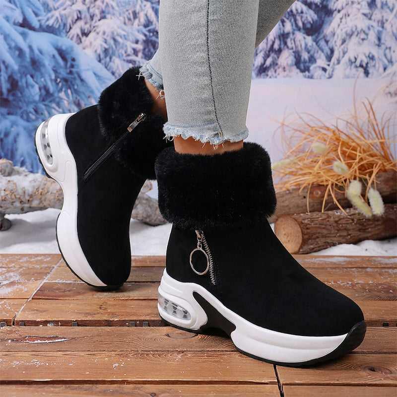 🌨️ Warm & sicher – Rutschfeste Schneestiefel für Damen – Bequemer Sitz, robustes Design & vielseitig kombinierbar