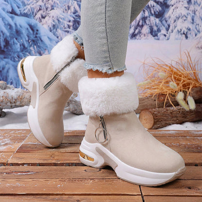 🌨️ Warm & sicher – Rutschfeste Schneestiefel für Damen – Bequemer Sitz, robustes Design & vielseitig kombinierbar