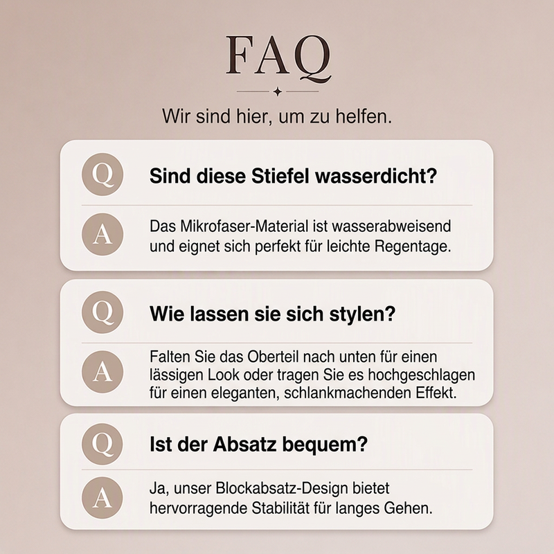 Dehnbare Stiefel für Damen mit hohem Blockabsatz aus Strickmaterial