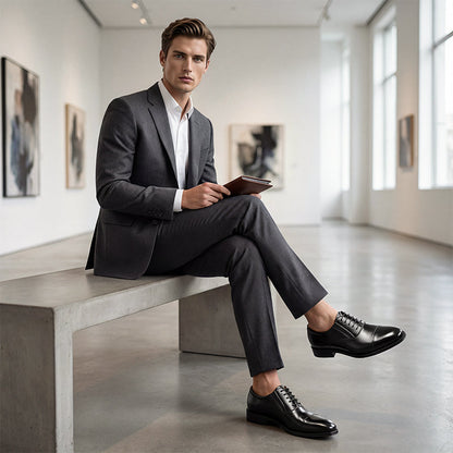 Herrschaftliche Business-Lederschuhe für Herren