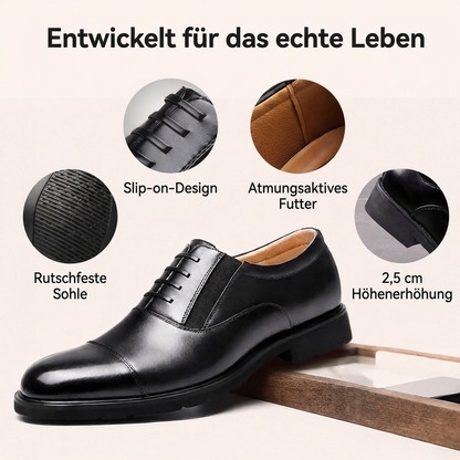 Herrschaftliche Business-Lederschuhe für Herren