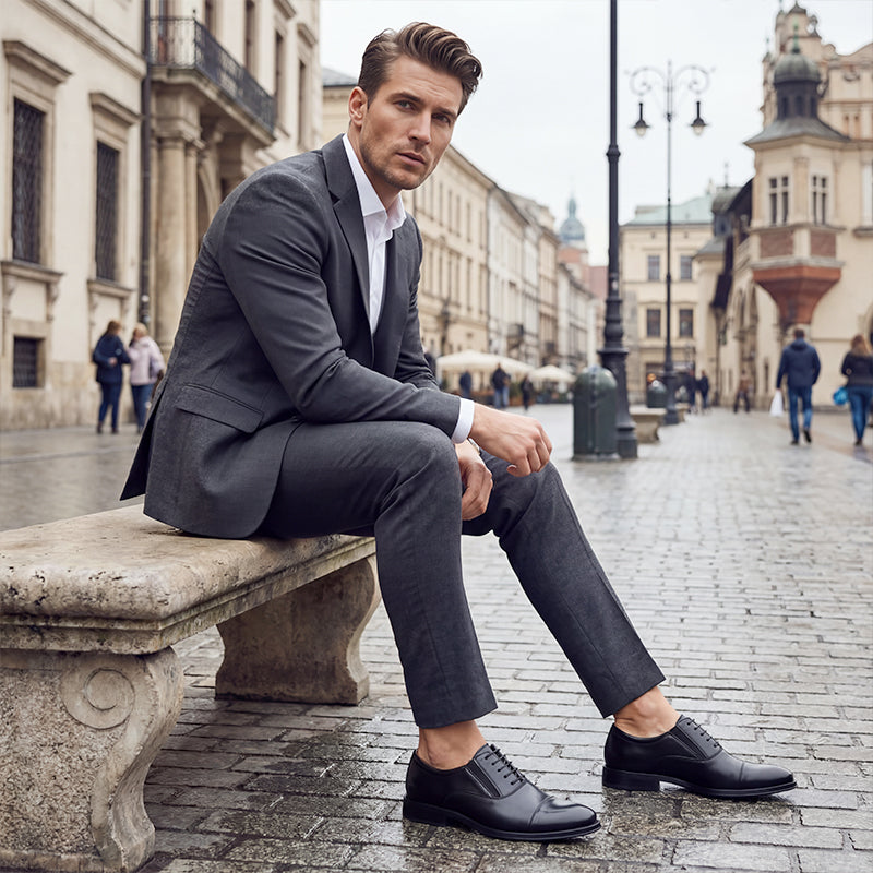 Herrschaftliche Business-Lederschuhe für Herren