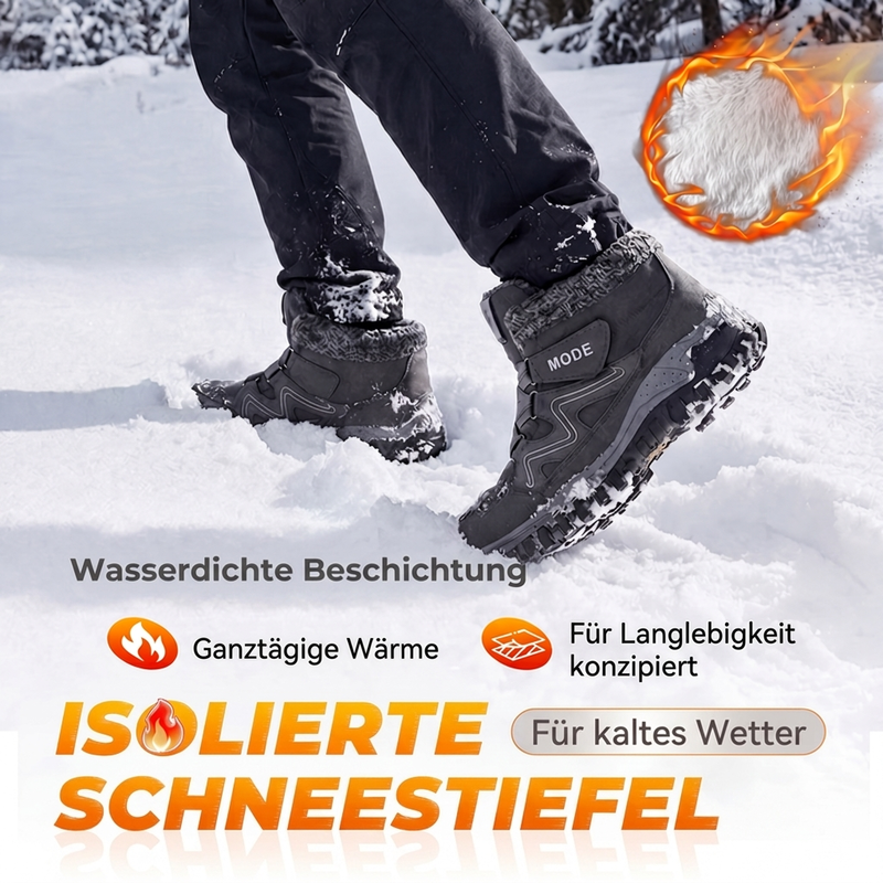 Unisex-Thermo-Stiefeletten für den Winter, für den Außenbereich