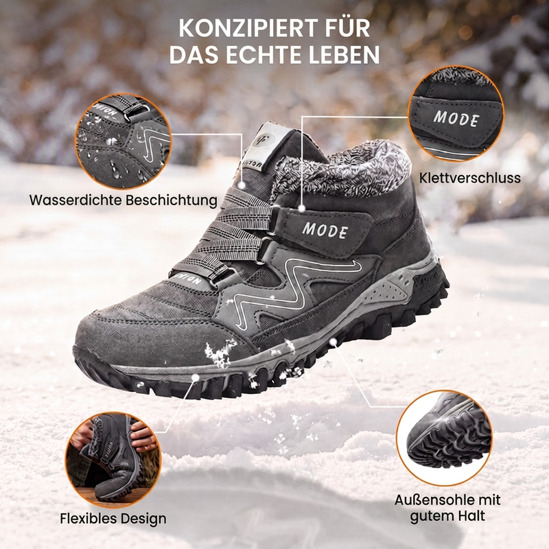 Unisex-Thermo-Stiefeletten für den Winter, für den Außenbereich