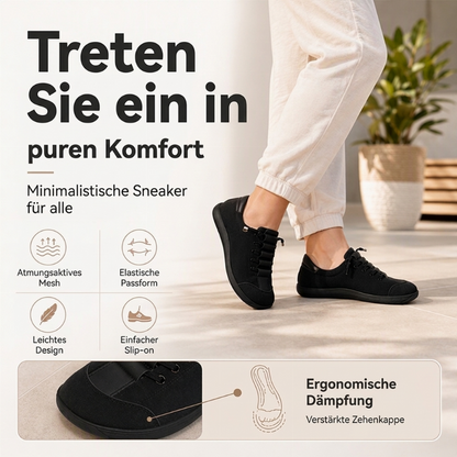 Legere Sneaker für Damen mit breiter Zehenbox