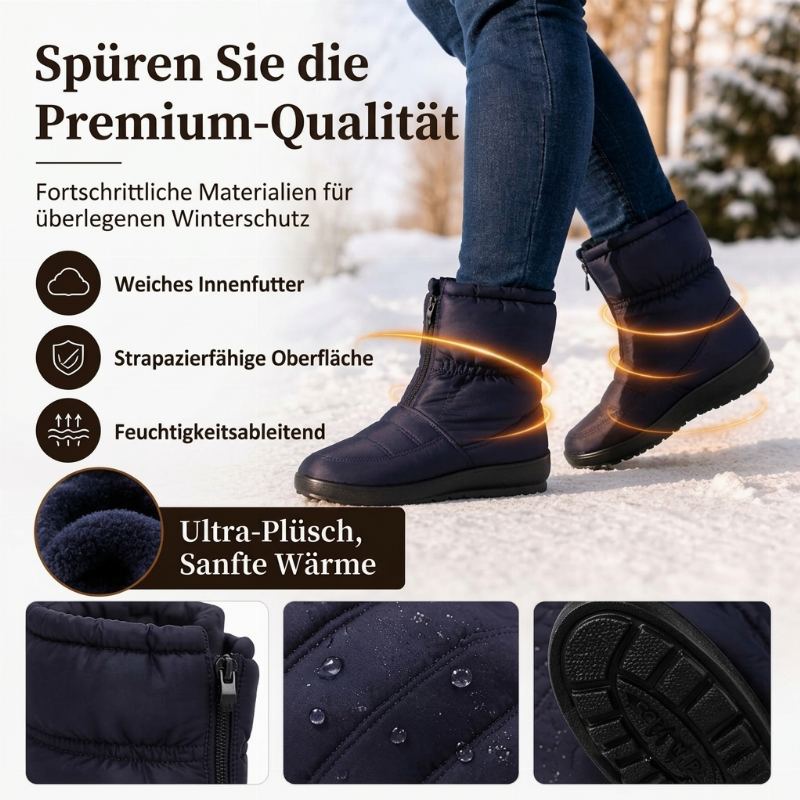 Warme Winterschneestiefel für Damen