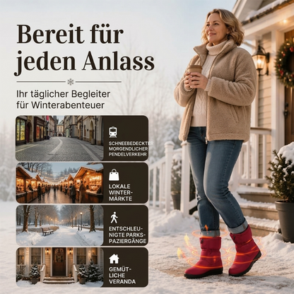 Warme Winterschneestiefel für Damen