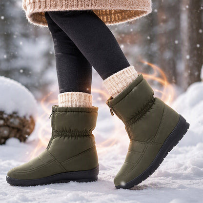 Warme Winterschneestiefel für Damen