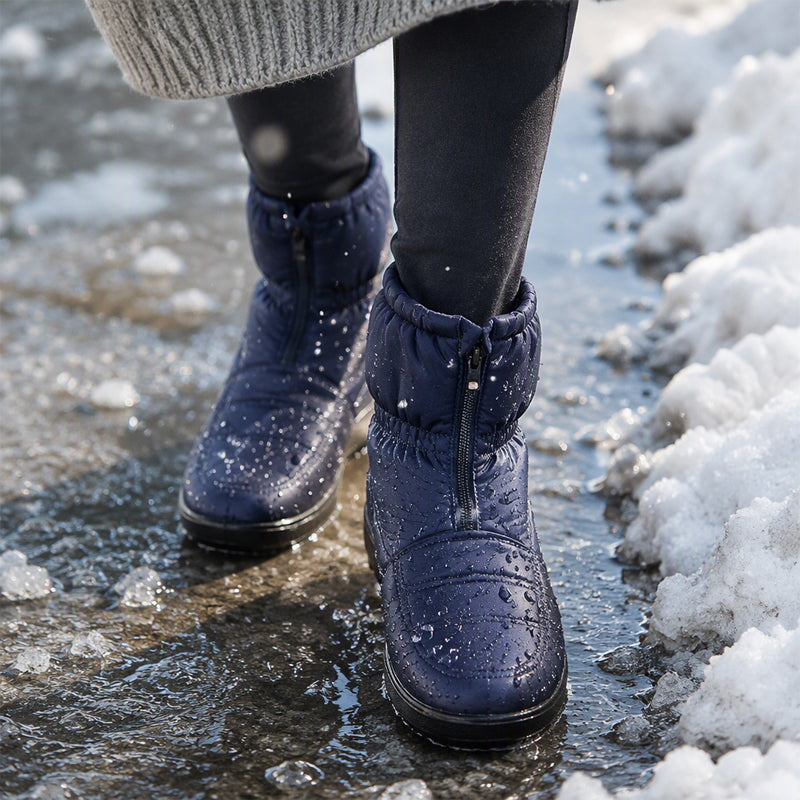 Warme Winterschneestiefel für Damen