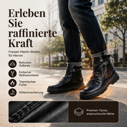 🔥Beliebtes Produkt ！✨Herren rutschfeste Stiefel mit warmem Futter【Versandkostenfrei】