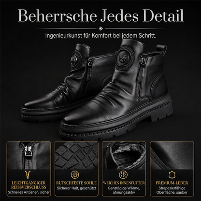 🔥Beliebtes Produkt ！✨Herren rutschfeste Stiefel mit warmem Futter【Versandkostenfrei】
