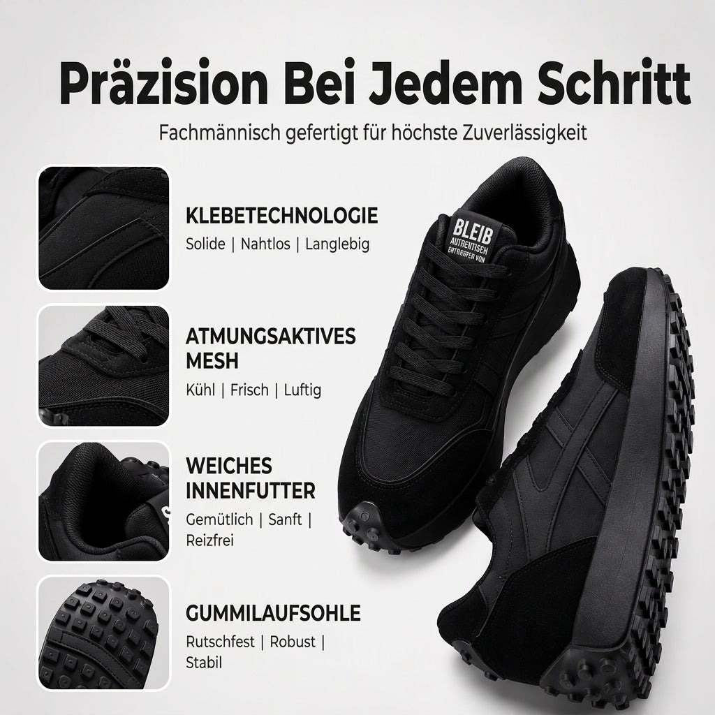 Leichte Damen-Plateau-Sneaker für den Freizeitbereich