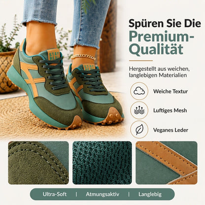 Leichte Damen-Plateau-Sneaker für den Freizeitbereich