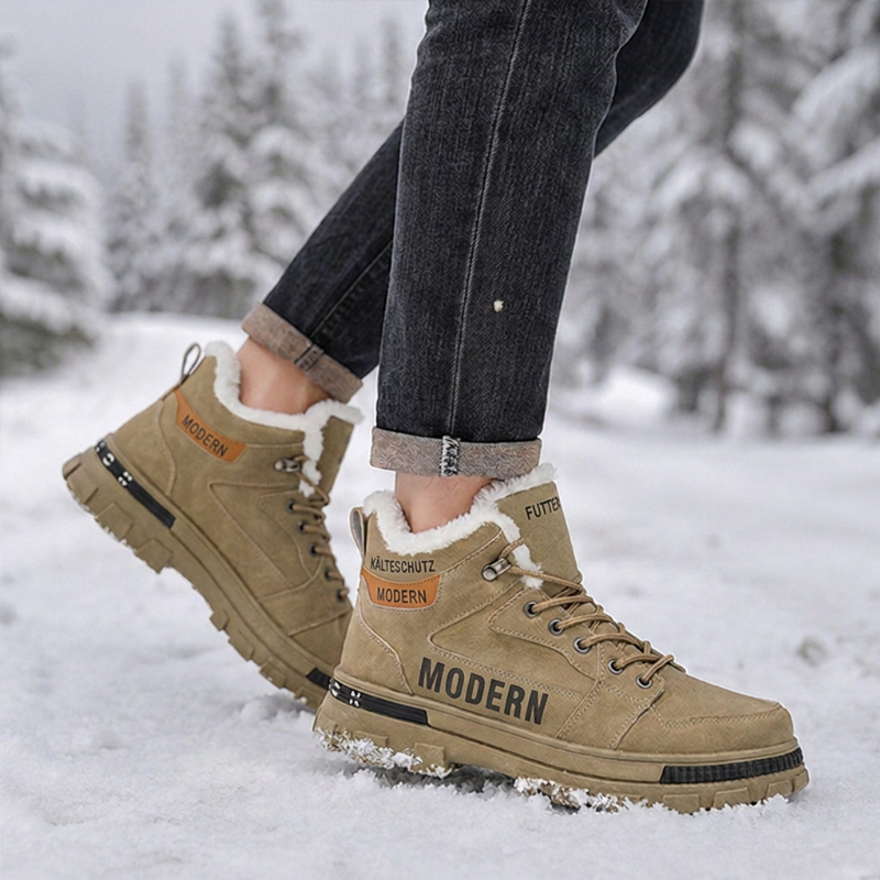 🙌 70% Wiederkaufquote – Qualität überzeugt! Herren rutschfeste Martin-Stiefel mit warmem Futter