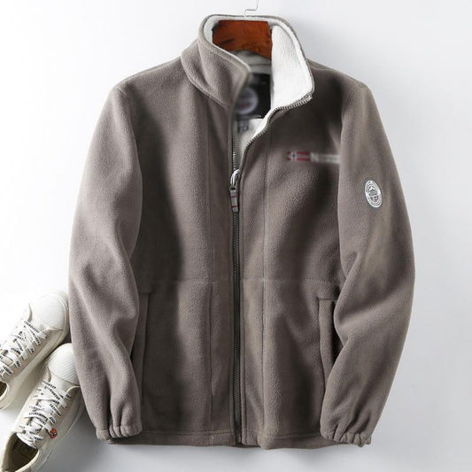 Doppellagige gepolsterte warme Unisex-Jacke（50% RABATT）