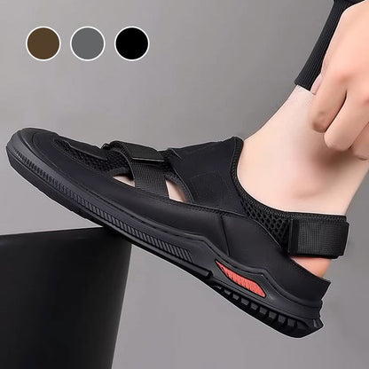 Atmungsaktive Sommer-Strandsandalen für Herren mit verstellbarer Weite