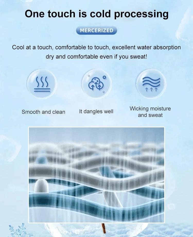 Eisseiden-Cardigan-Klimaanlage-Shirt