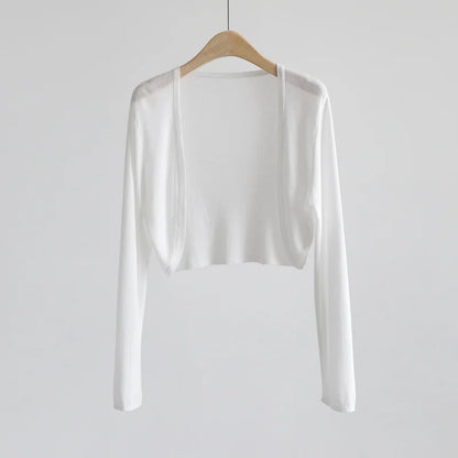 Eisseiden-Cardigan-Klimaanlage-Shirt