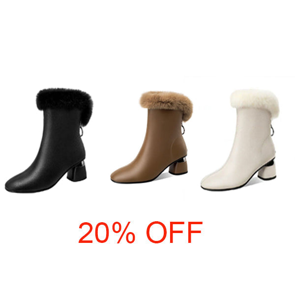 [🔥Heutiger niedrigster Preis]2023 NEUER STIL FRANZÖSISCHER ELEGANTER LEDERSTIEFEL💕