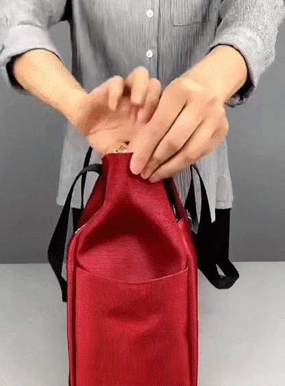Wasserdichte Nylon-Umhängetasche mit mehreren Taschen und großer Kapazität