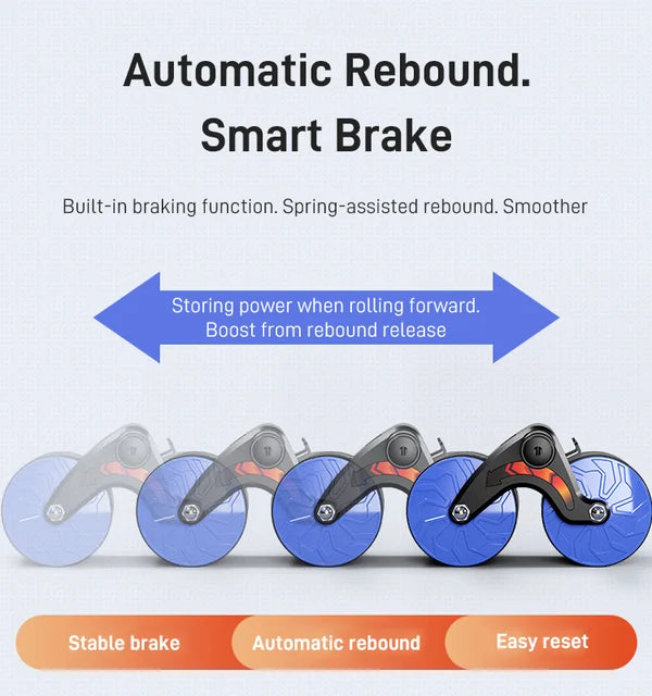 Automatisches Rebound-Bauchrad-Kit