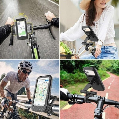 🔥Letzter Tag Aktion 49%OFF🔥 Wasserdichte Fahrrad- und Motorrad-Telefonhalterung