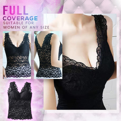 LACE BEAUTY BACK LANGES T-SHIRT (JETZT 40 % RABATT!)