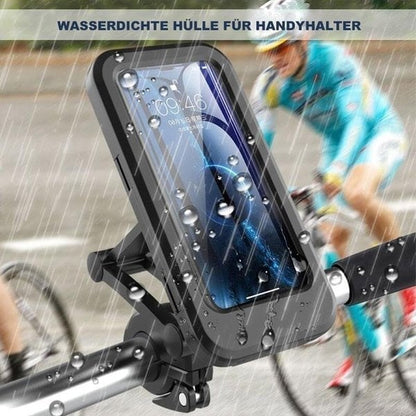 🔥Letzter Tag Aktion 49%OFF🔥 Wasserdichte Fahrrad- und Motorrad-Telefonhalterung