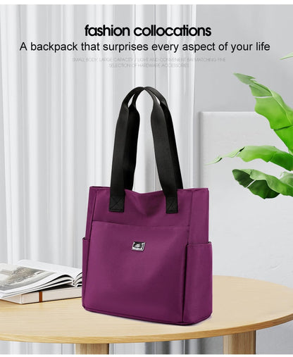 Wasserdichte Nylon-Umhängetasche mit mehreren Taschen und großer Kapazität