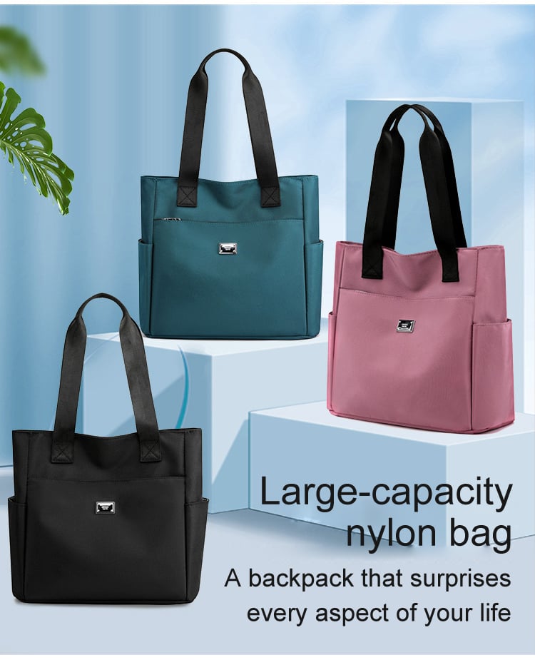 Wasserdichte Nylon-Umhängetasche mit mehreren Taschen und großer Kapazität
