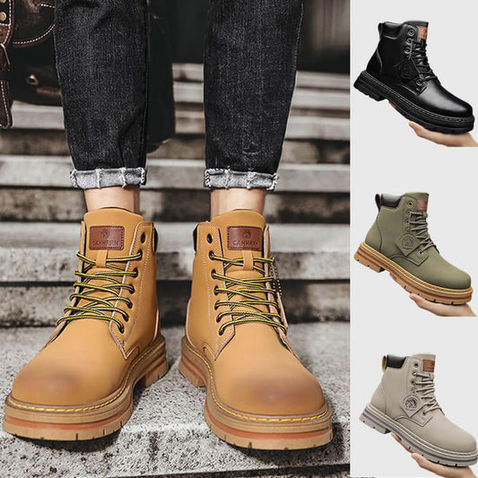 [Perfektes Geschenk] Klassische Vintage-Motorradstiefel für Männer 👟Kostenloser Versand👟