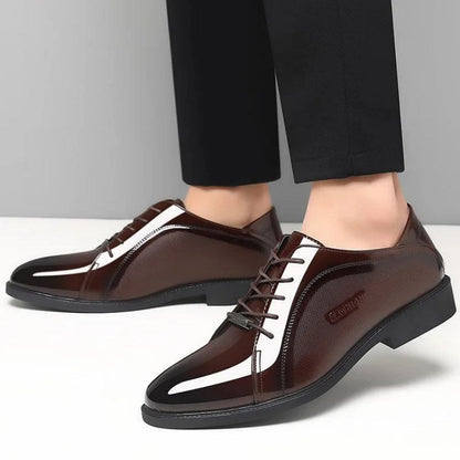 Weihnachtsaktion – Vielseitige Business-Lederschuhe für Herren 🌈Kostenloser Versand🌈