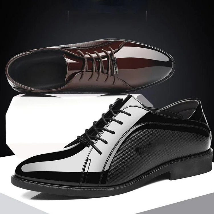 Weihnachtsaktion – Vielseitige Business-Lederschuhe für Herren 🌈Kostenloser Versand🌈