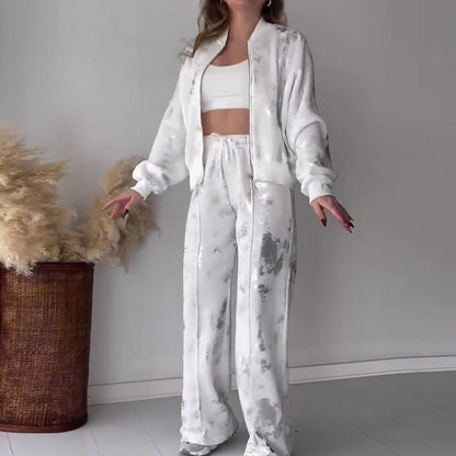 ✨🎇Frühlingsfest-Ausverkauf 50 % RABATT🔥🎁 trendiges, lässiges Sweatshirt-Zweiteiler-Set