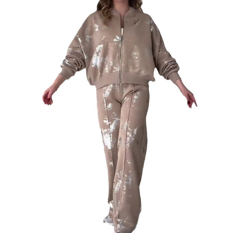 ✨🎇Frühlingsfest-Ausverkauf 50 % RABATT🔥🎁 trendiges, lässiges Sweatshirt-Zweiteiler-Set